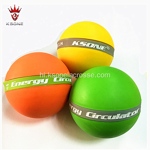 केएसओएन 7 सीएम बॉडी मालिश लैक्रोस बॉल योग बॉल